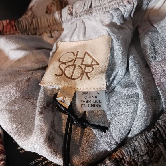 NEW Chaser Heirloom Floral Gauze Off-The-Shoulder‎ Elbow Sleeve Blouse, Size S - Picture 8 of 13